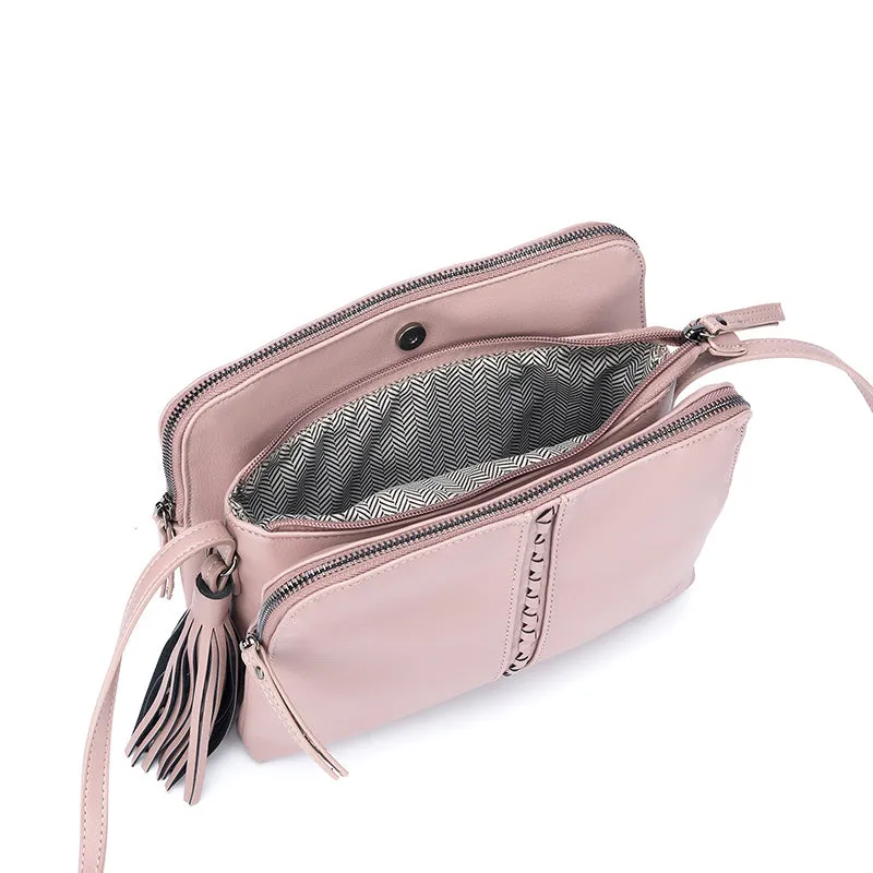 Pia Winter Pink Crossbody Bag