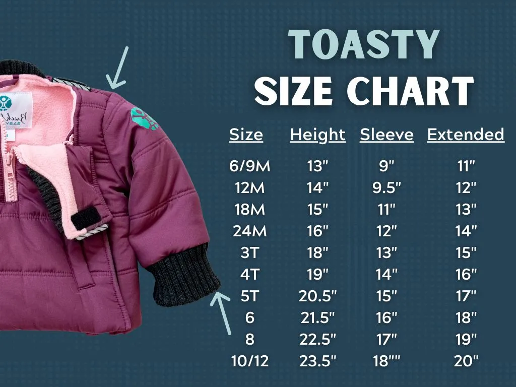 PREORDER Toasty Car Seat Coat