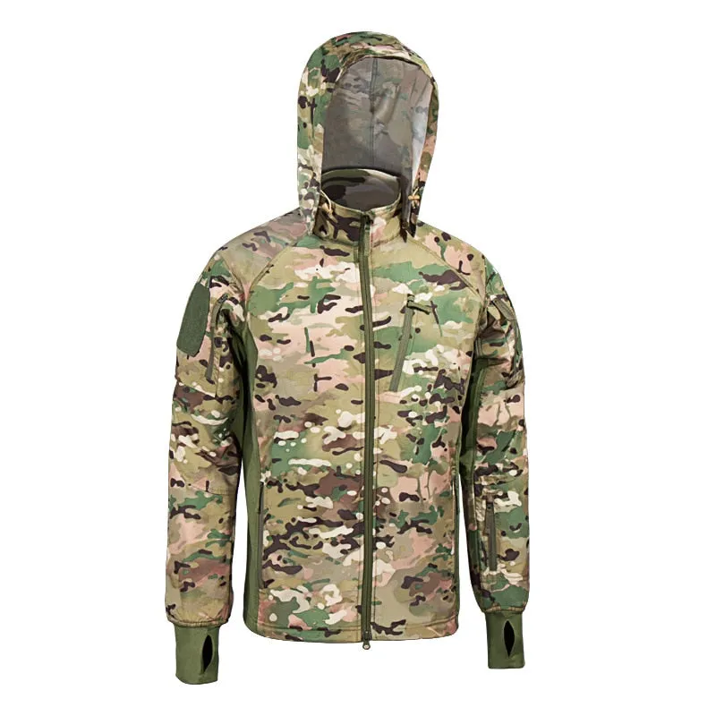 River Warrior Bomber Jacket - Light Camo