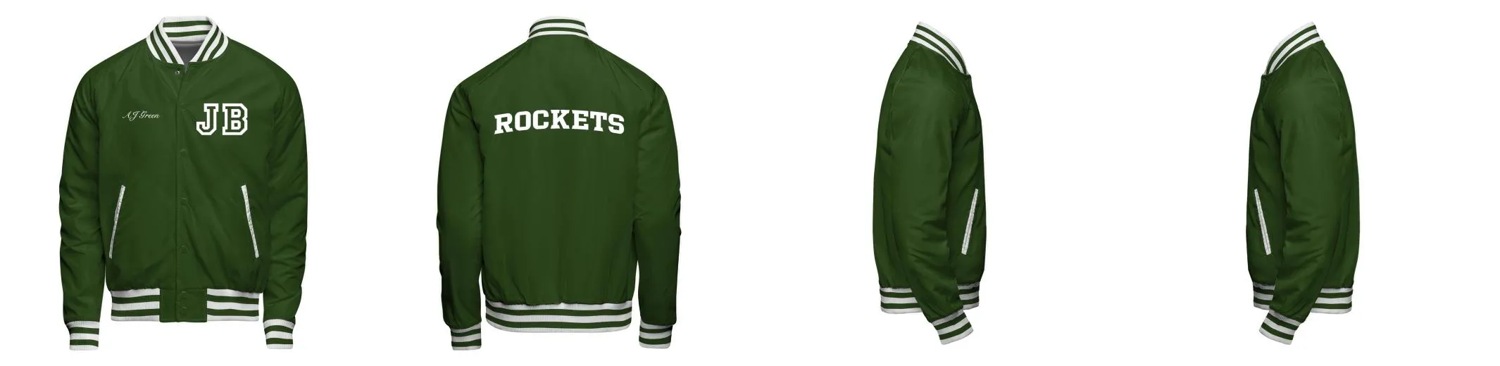 Satin Varsity Jacket