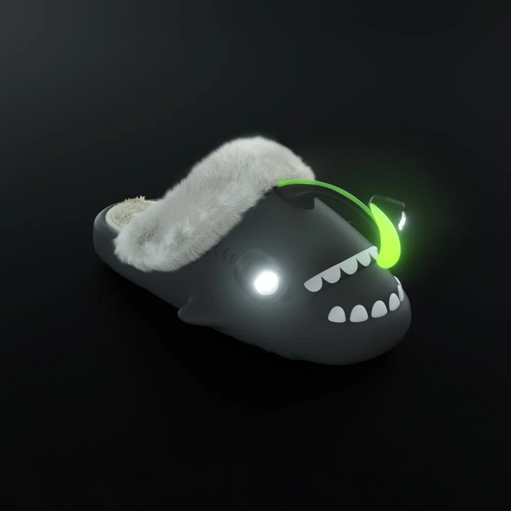 Sharkicks Pro - Winter Anglerfish Flashlights Heel-open