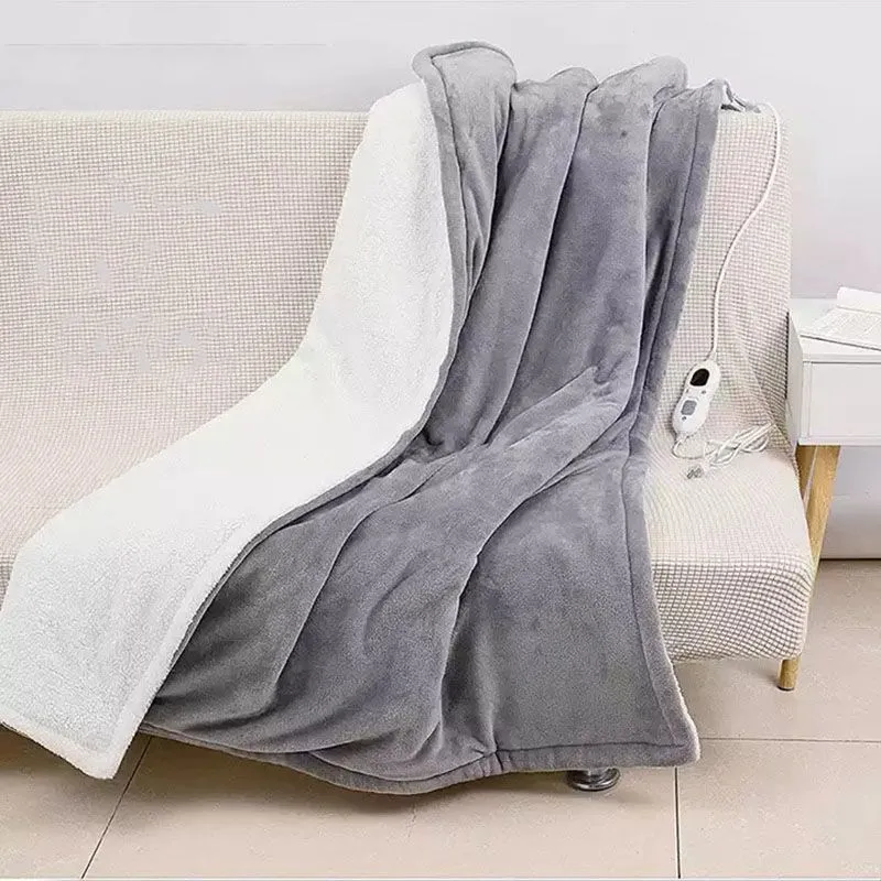 Soft Fleece Heated Blanket 3 Heat Electric Blanket Throw Bedsure