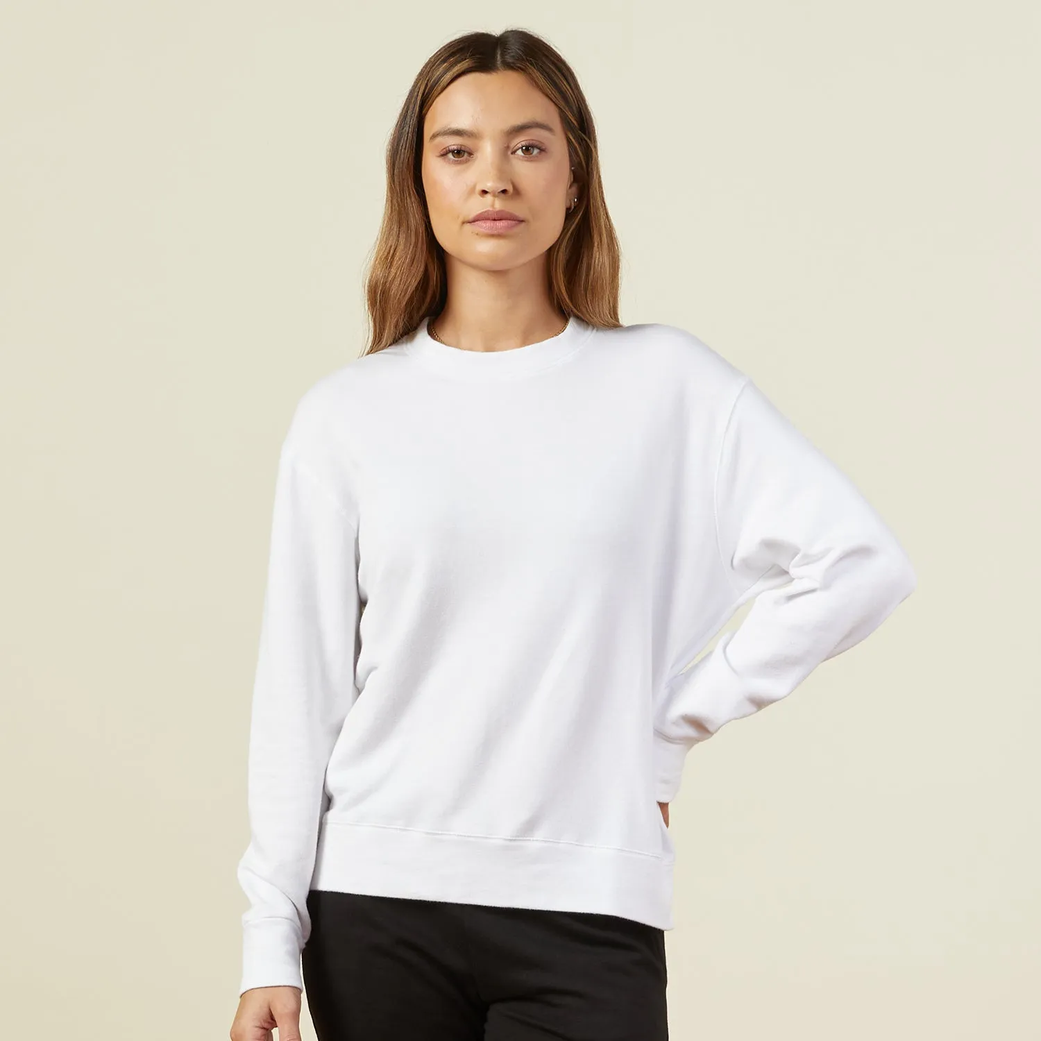 Supersoft Fleece Boyfriend Sweatshirt