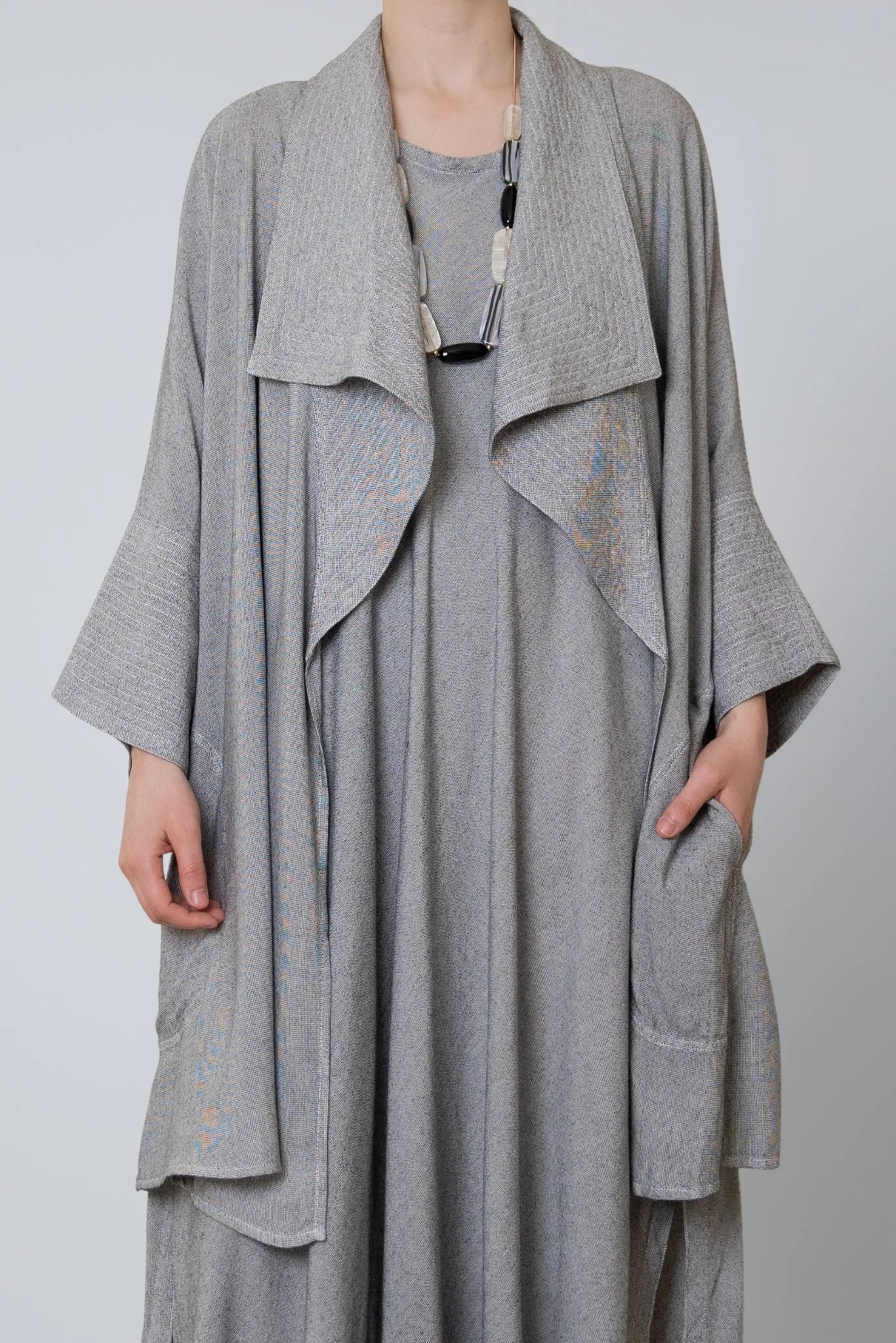 Tassel Jacket - Grey