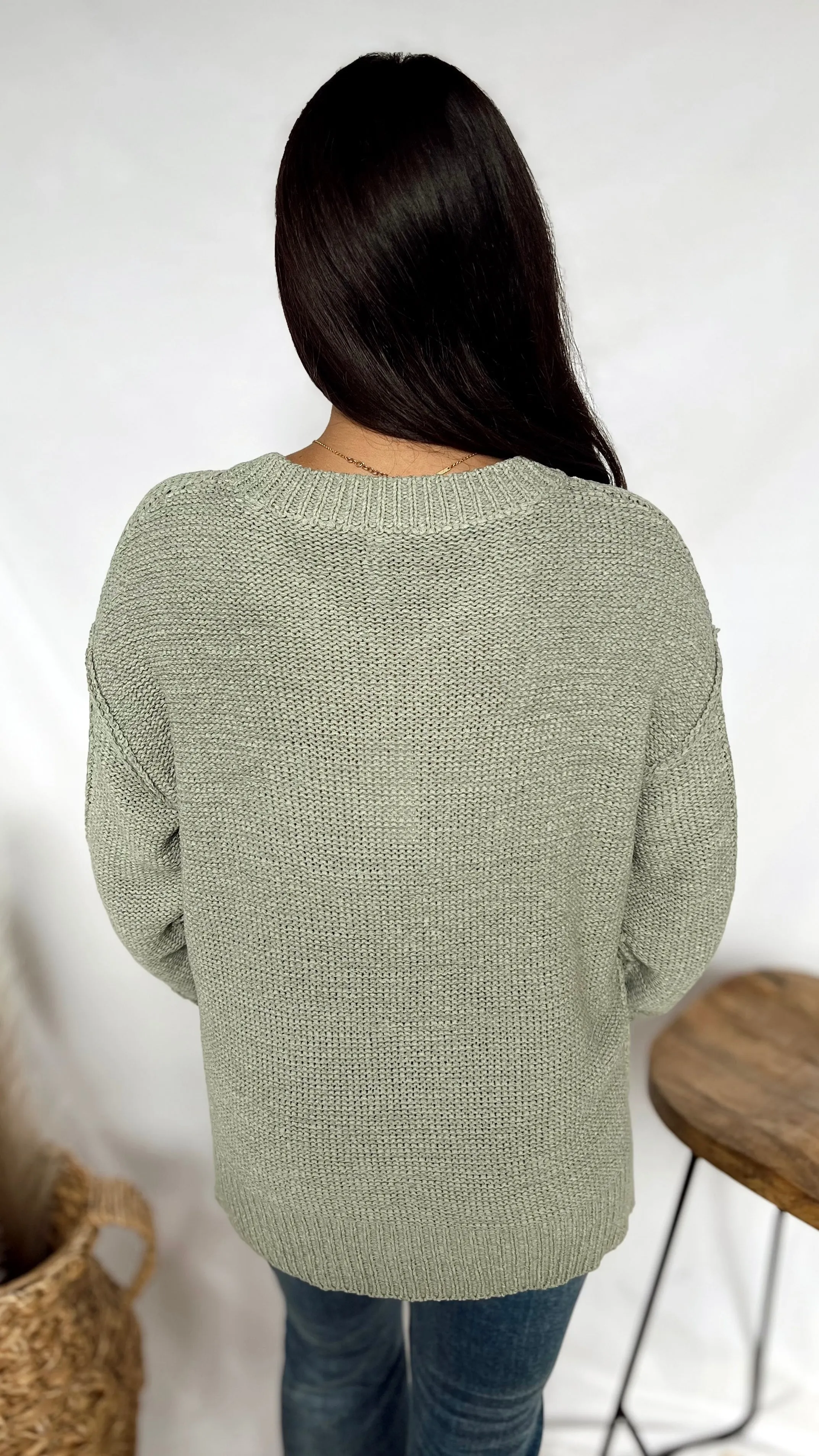 The Autumn Moss Sweater