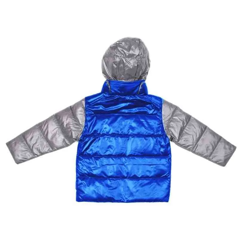 The Road Coat Down - Platinum / Royal Blue