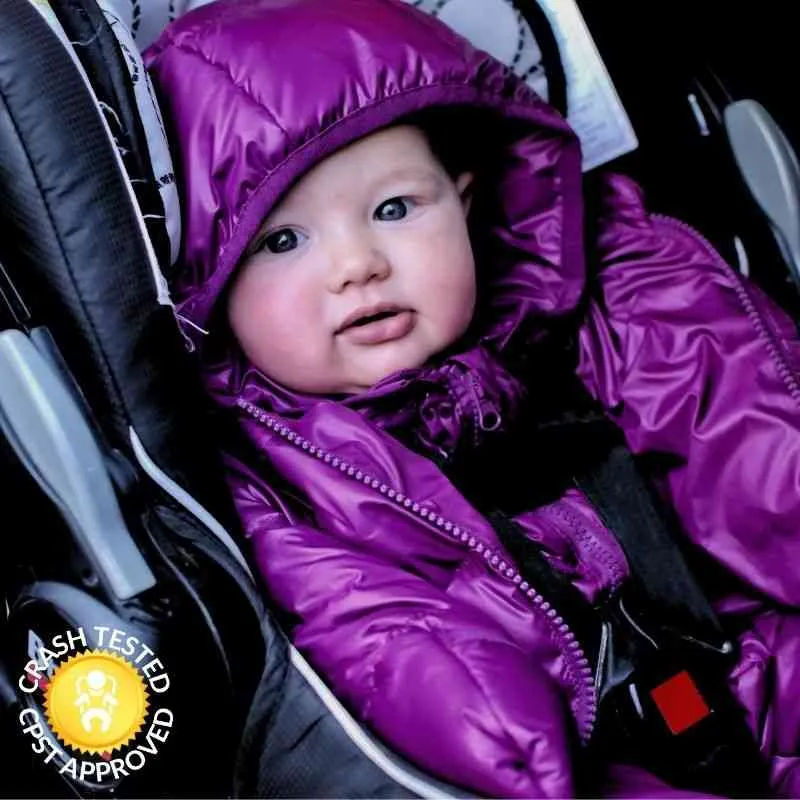 The Road Coat Snow Suit - Plum