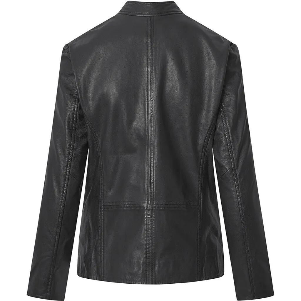 Timeless Noelle leather jacket / 51248 - Black (Nero)