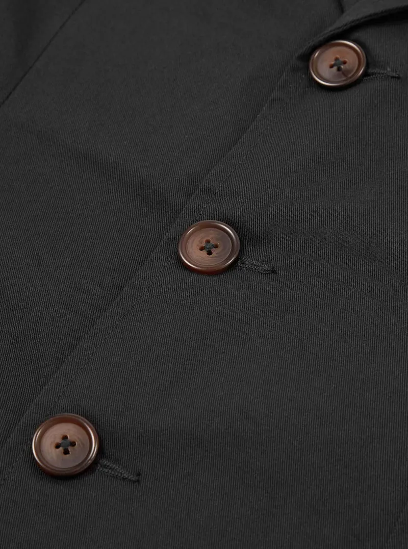 Classic Black London Suit Jacket by Universal Works