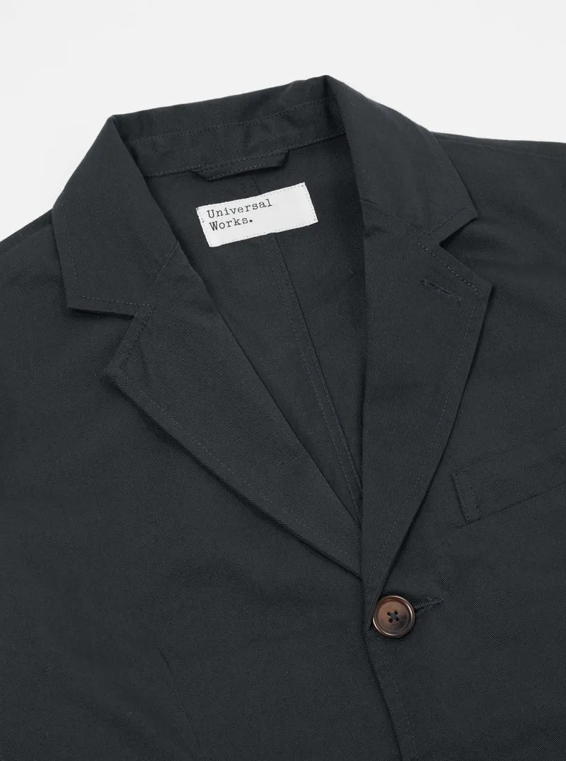 Classic Black London Suit Jacket by Universal Works