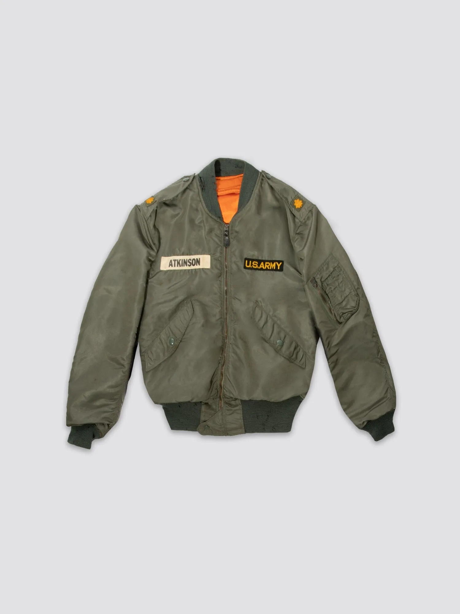 US ARMY L-2B BOMBER JACKET - MAJOR ATKINSON