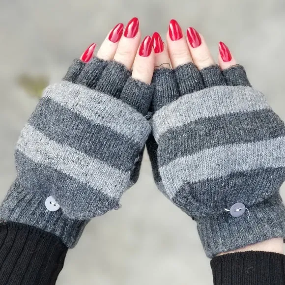 Winter Fingerless Mittens