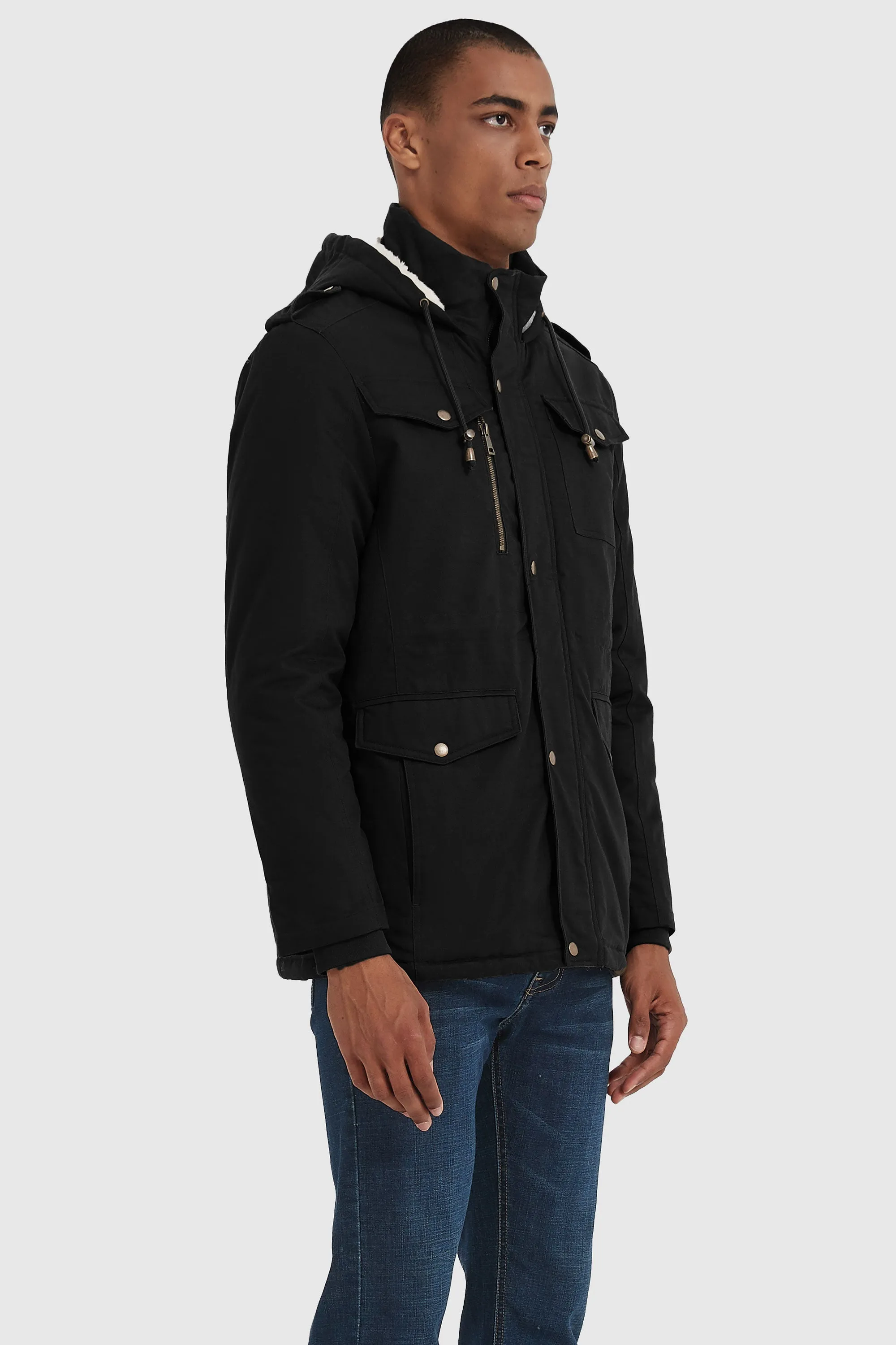 Winter Military Parka Jacket