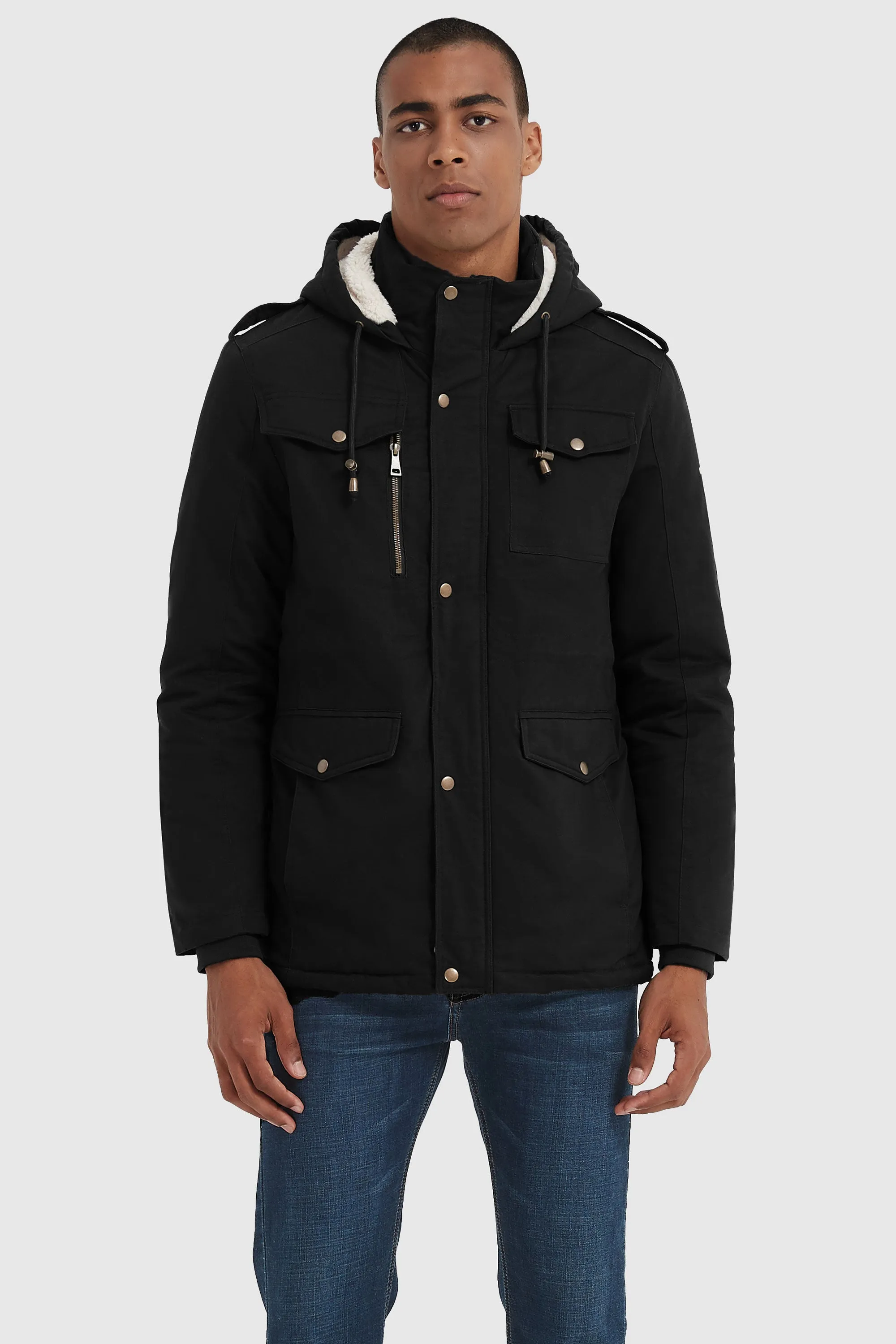 Winter Military Parka Jacket