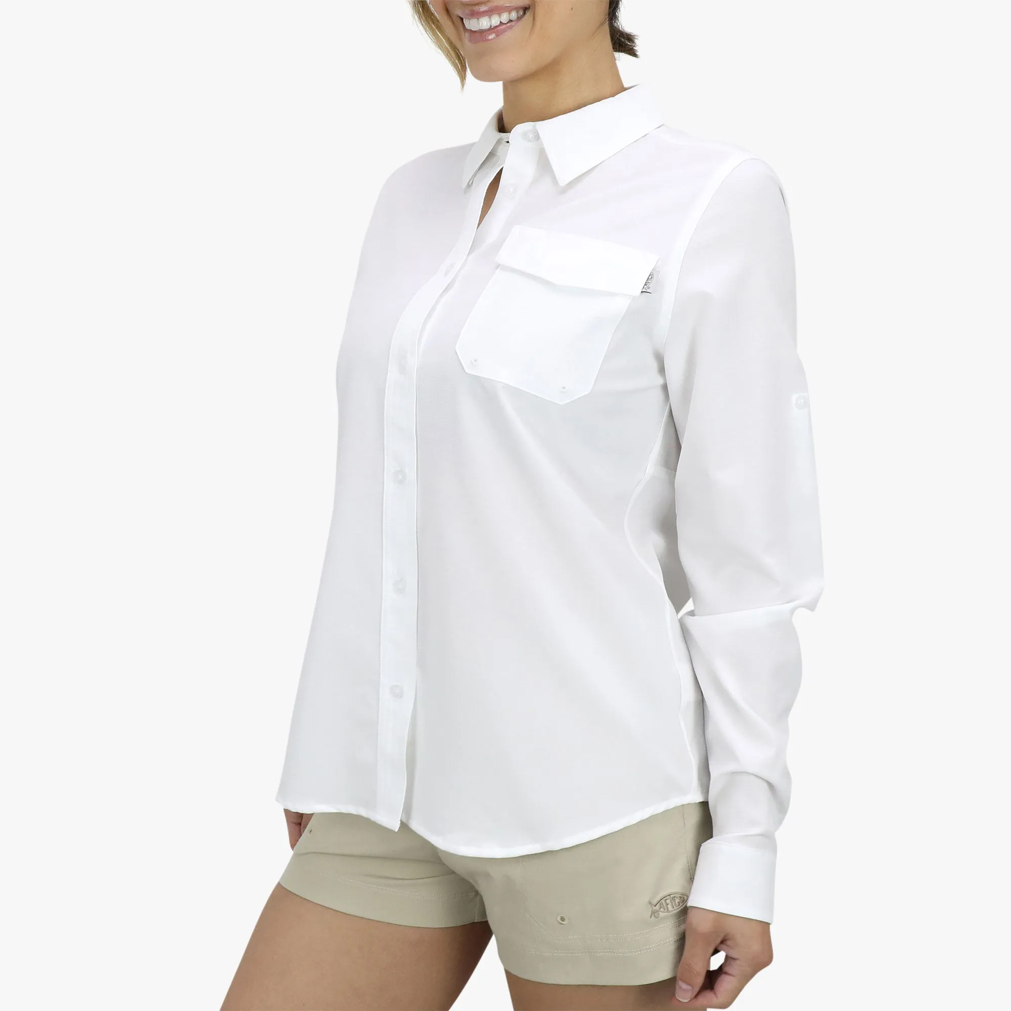 Women's Ace LS Button Down