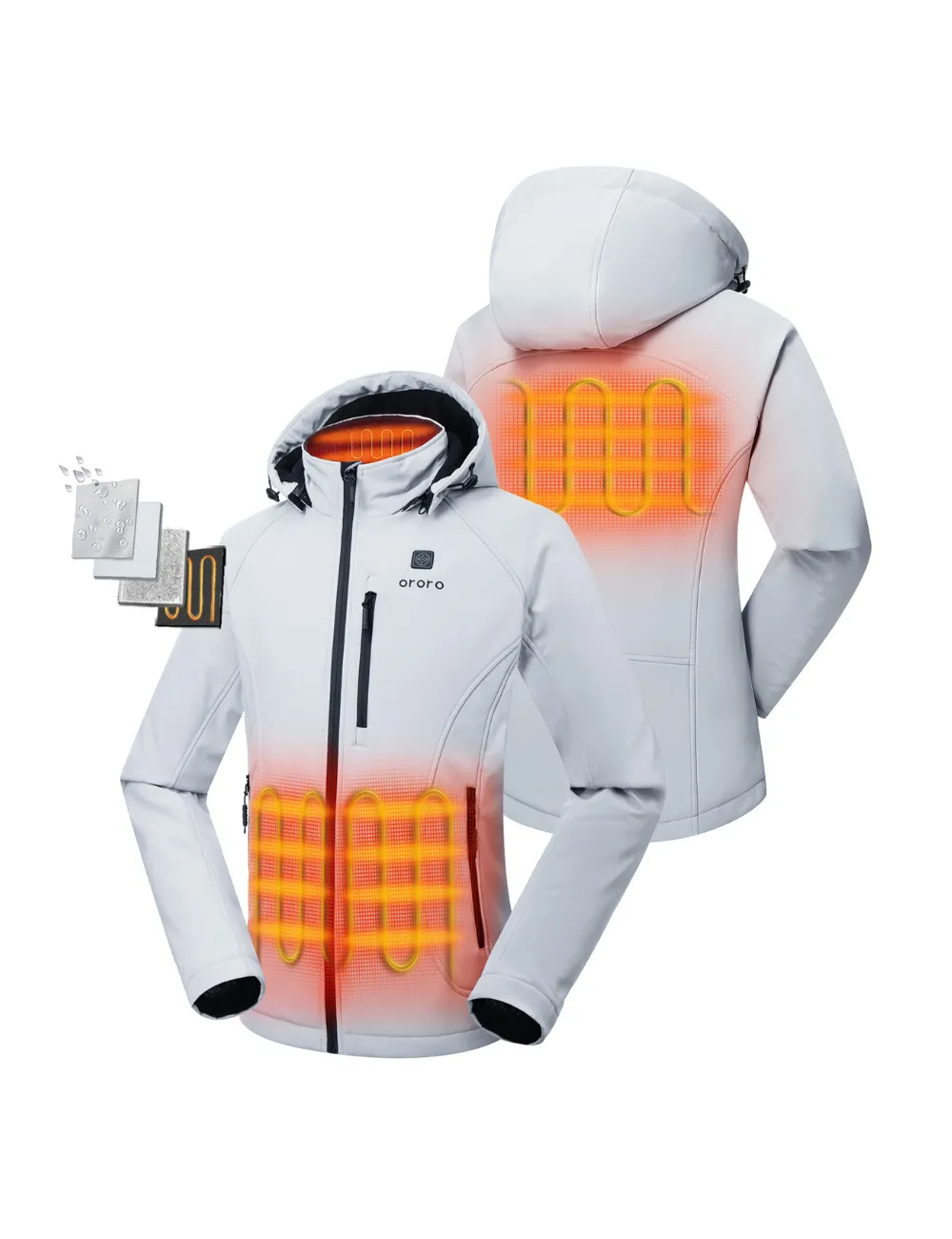 Women's Classic Heated Jacket 2.0 (4 Heating Zones) (Apparel Only)