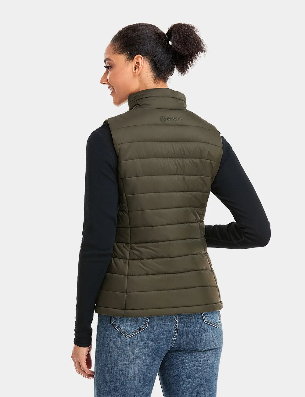 Women's Classic Heated Vest - Green