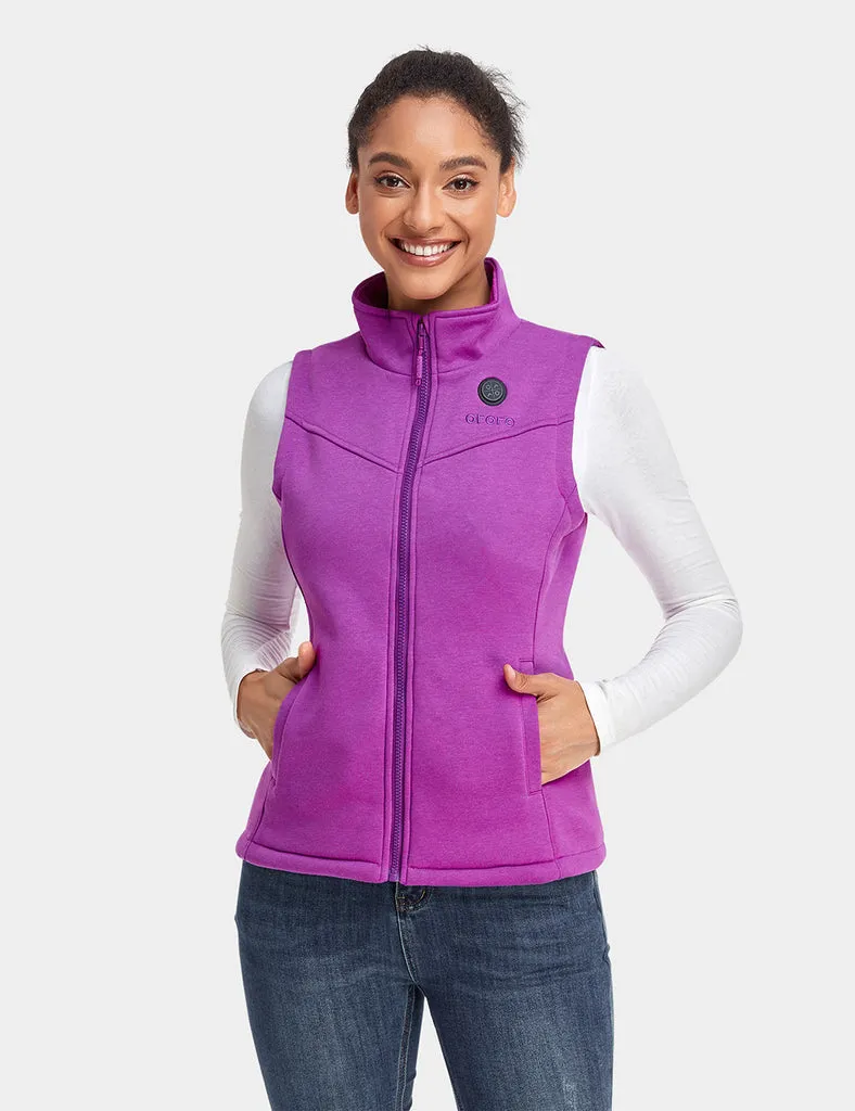 Women's Heated Fleece Vest (Apparel Only)