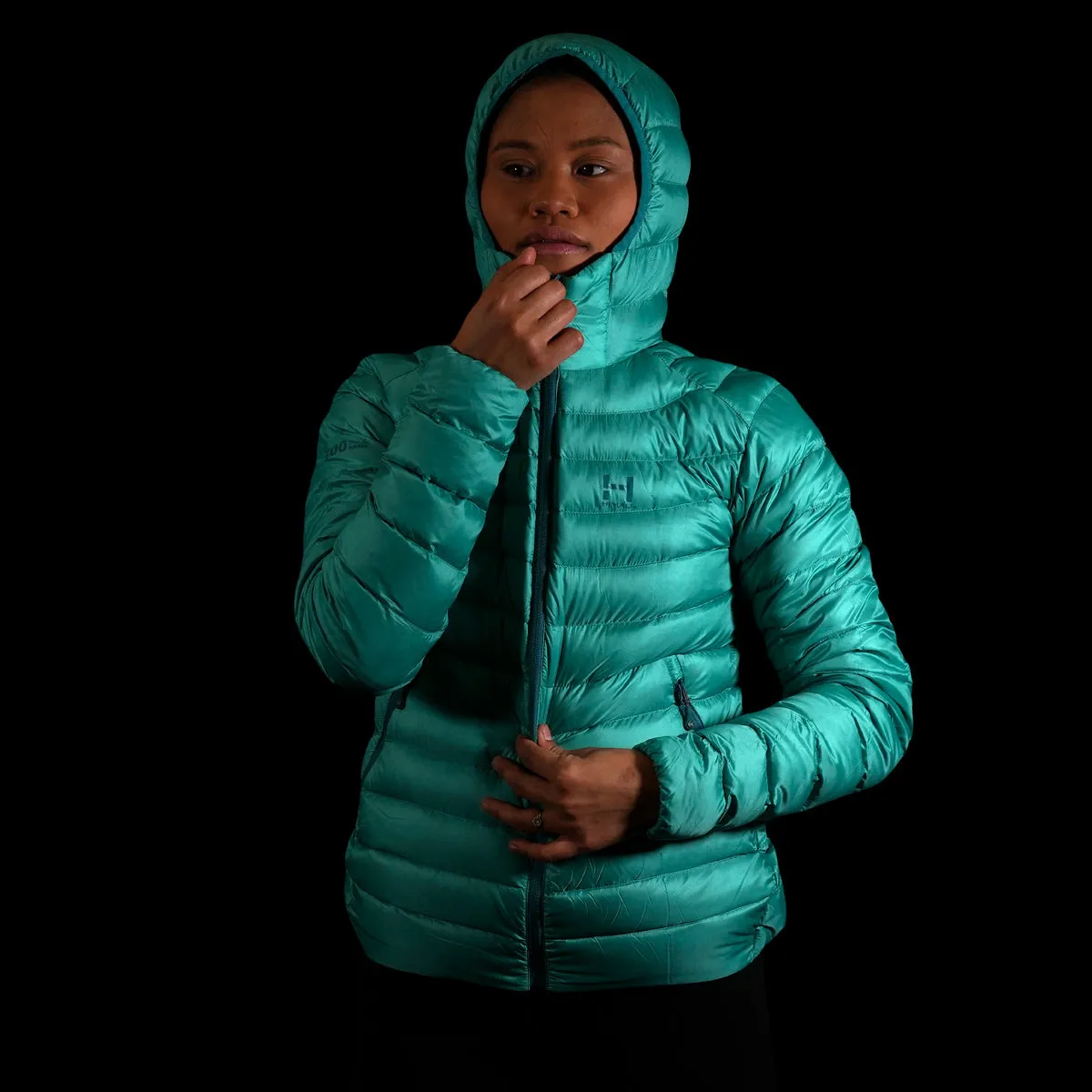 Womens Peak 7 Down Jacket (Hooded)