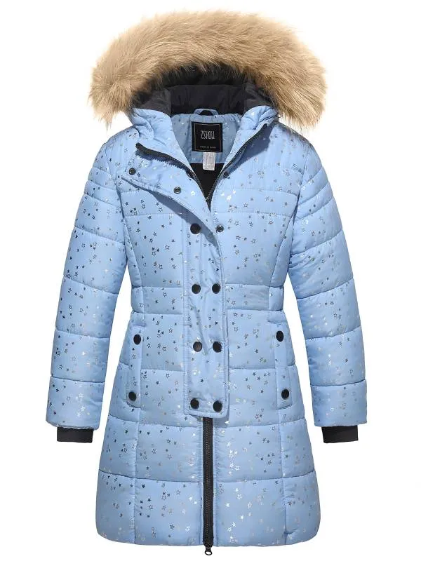 ZSHOW Girls' Long Winter Coat