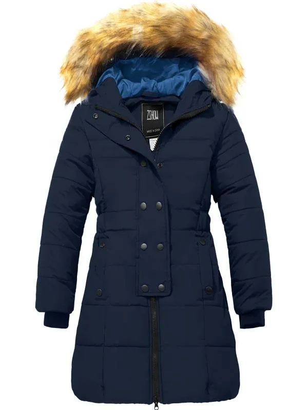 ZSHOW Girls' Long Winter Coat